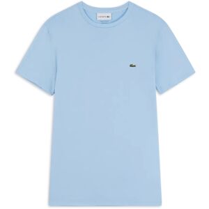 Lacoste Tee Shirt Classic Small Logo bleu ciel xs homme