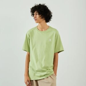 Converse Tee Shirt Star Chevron Embroidered vert xs homme