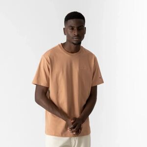 Champion Tee Shirt Small Arched Logo caramel xs homme