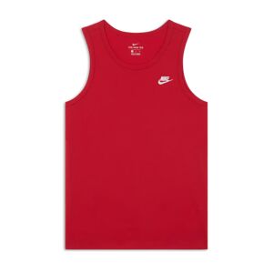 Nike Debardeur Club Small Logo rouge/blanc m homme
