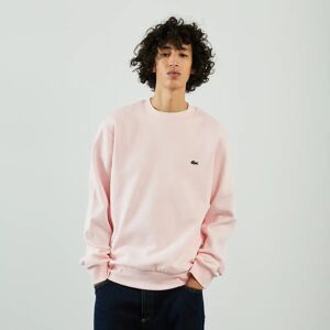 Lacoste Sweat Crew Classic Logo rose xl homme