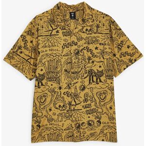 Vans Shirt Elden jaune/noir s homme