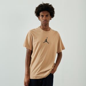 Jordan Tee Shirt Small Centered Logo beigenoir xs homme