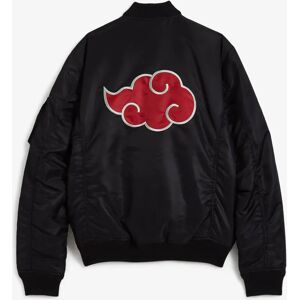 Schott Bomber Ma-1 90's Naruto Akatsuki noir s homme