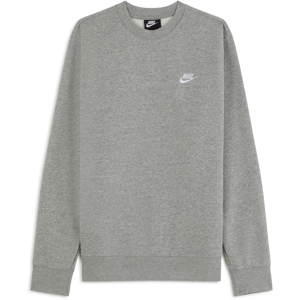 Nike Sweat Crew Club gris/blanc m homme