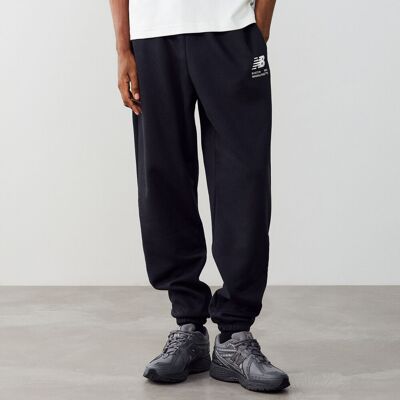 New Balance Pant Jogger Boston Logo noir/blanc s homme - Publicité New Balance Pant Jogger Boston Logo noir/blanc s homme - Publicité