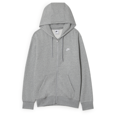 Nike Hoodie Fz Club gris xs homme - Publicité Nike Hoodie Fz Club gris xs homme - Publicité