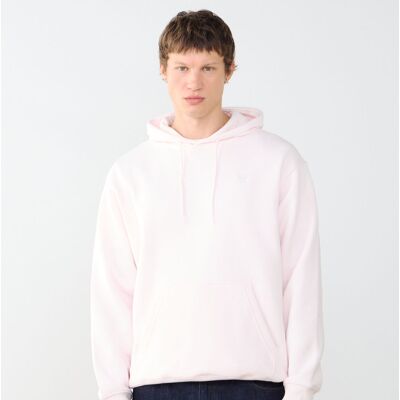 New Balance Hoodie Small Logo rose/blanc s homme - Publicité New Balance Hoodie Small Logo rose/blanc s homme - Publicité