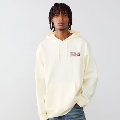 New Balance Hoodie Reimagined beige xs homme - Publicité New Balance Hoodie Reimagined beige xs homme - Publicité
