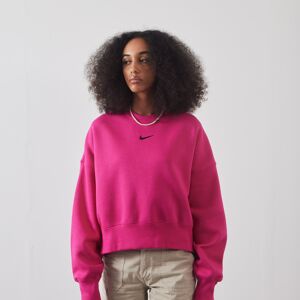 Nike Sweat Crew Phoenix Oversized rose m femme