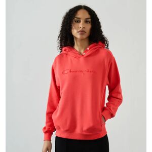 Champion Hoodie Centered Logo Legacy rouge m femme