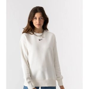 Nike Sweat Crew Phoenix Long Oversized, Ecru ecru s femme