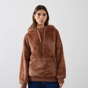 Ugg Hoodie Full Sherpa marron l femme