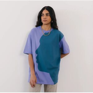 Jordan Tee Shirt Oversize Face violet l femme