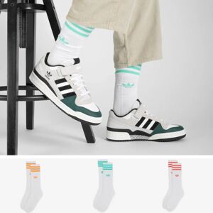 Adidas Originals Chaussettes X3 Crew Trefoil blanc/multicolore 35/38 femme