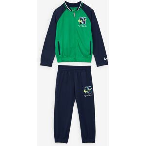 Nike 2 Pc Set Zip Jacket Pant marine/vert 6-7 ans unisexe