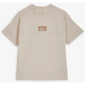 Converse Tee Shirt Jersey beige 12-13ans unisexe