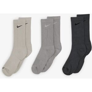 Nike Chaussettes X3 Crew Solid Color gris/blanc 39/42 femme