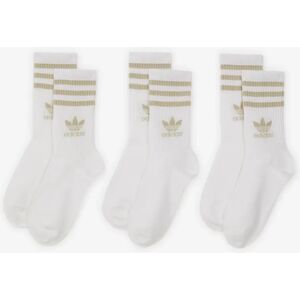 Adidas Originals Chaussettes X3 Crew 3 Stripes blanc/rose 43/46 unisex