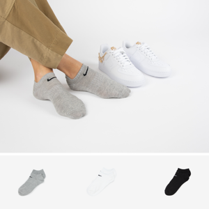 Nike Chaussettes X3 Invisible gris 3942 femme