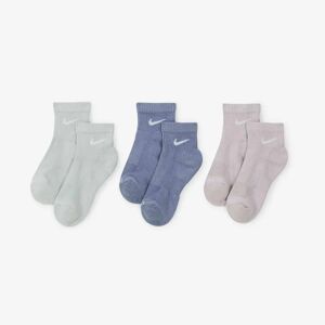 Nike Chaussettes X3 Everyday Mid gris 39/42 femme