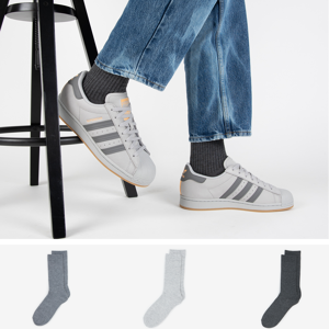 Courir Pack Chaussettes X3 Crew Courir gris 39/42 femme - Publicité Courir Pack Chaussettes X3 Crew Courir gris 39/42 femme - Publicité