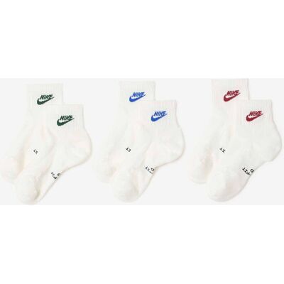 Nike Chaussettes X3 Ankle Futura ecru/multicolore 35/38 femme - Publicité Nike Chaussettes X3 Ankle Futura ecru/multicolore 35/38 femme - Publicité