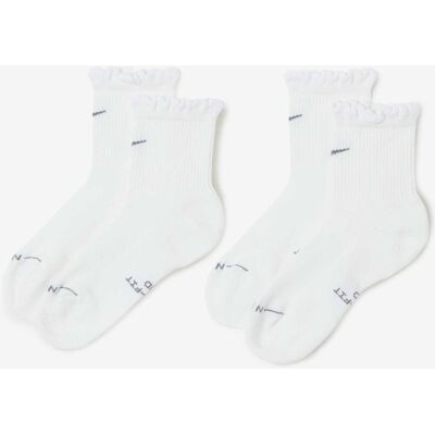 Nike Chaussettes X2 Mid Crew blanc 39/42 femme - Publicité Nike Chaussettes X2 Mid Crew blanc 39/42 femme - Publicité