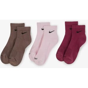 Nike Chaussettes X3 Ankle Solid Color rose/multicolore 43/46 homme