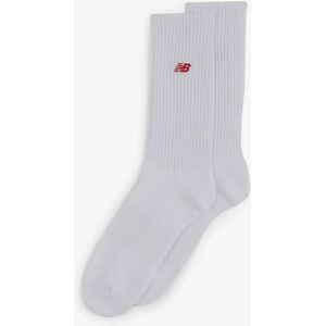 New Balance Chaussettes X3 Crew Patch Logo blanc/rouge 35/38 homme