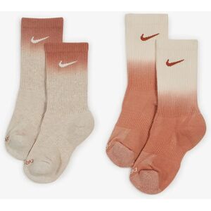 Nike Chaussettes X2 Tye Dye Crew orange/blanc 39/42 homme