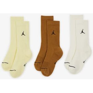 Jordan Chaussettes Flight Crew X3 beige 43/46 homme