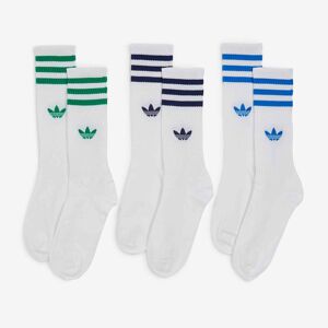 Adidas Originals Chaussettes X3 High Crew Trefoil blanc/multicolore 43/46 unisex