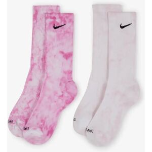 Nike Chaussettes X2 Crew Washed rose 35/38 homme