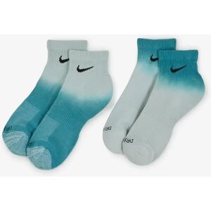 Nike Chaussettes X2 Ankle Tie Dye Everyday vert/multicolore 35/38 homme