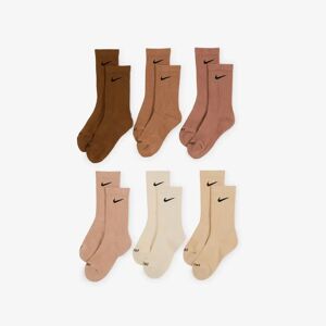 Nike Chaussettes X6 Cushion Crew beige/multicolore 39/42 homme