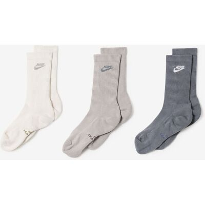 Nike Chaussettes X3 Crew Everyday beige 43/46 homme - Publicité Nike Chaussettes X3 Crew Everyday beige 43/46 homme - Publicité
