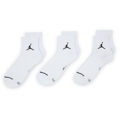 Jordan Chaussettes X3 Quarter Jumpman blanc/noir 35/38 homme - Publicité Jordan Chaussettes X3 Quarter Jumpman blanc/noir 35/38 homme - Publicité