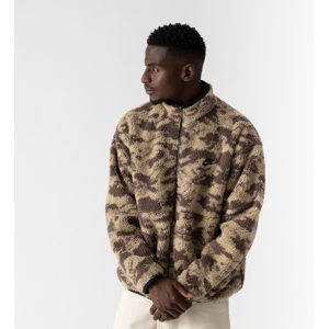 Nike Jacket Anorak Sherpa Reversible noir/camouflage l homme