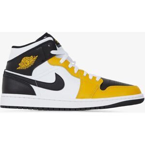 Jordan Air Jordan 1 Mid blanc/jaune 46 homme