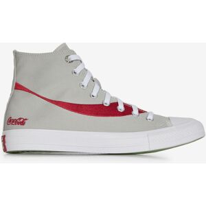 Converse Ctas Hi Coca Cola gris/rouge 44 homme - Publicité Converse Ctas Hi Coca Cola gris/rouge 44 homme - Publicité