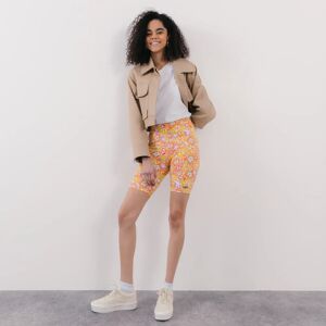 Vans Legging Short Flying Aop jaune/multicolore xs femme