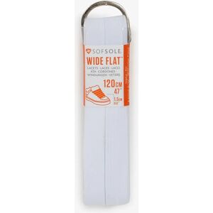 Sofsole Lacet Plat Large 120cm blanc tu unisex