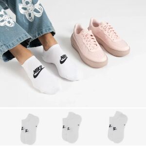 Nike Chaussettes X3 No Show Futura blanc 35/38 femme