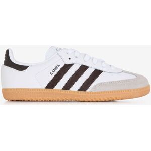 Adidas Originals Samba Og - Enfant blanc/marron 34 unisexe - Publicité Adidas Originals Samba Og - Enfant blanc/marron 34 unisexe - Publicité