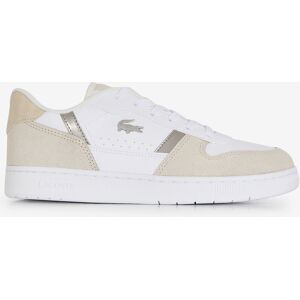Lacoste T-clip blanc/argent/beige 35 femme - Publicité Lacoste T-clip blanc/argent/beige 35 femme - Publicité