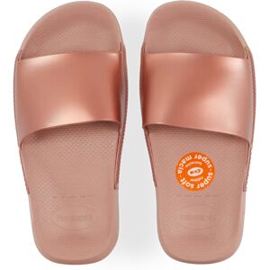 Havaianas Slide Classic Metallic rose/or 35/36 femme - Publicité