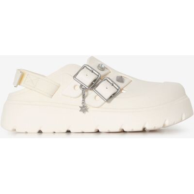 Crocs Loaferette Clog blanc 39/40 femme - Publicité Crocs Loaferette Clog blanc 39/40 femme - Publicité