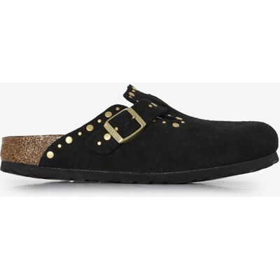 Birkenstock Boston Suede Rivet noir 37 femme - Publicité Birkenstock Boston Suede Rivet noir 37 femme - Publicité