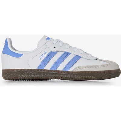 Adidas Originals Samba Og blanc/bleu 35 femme - Publicité Adidas Originals Samba Og blanc/bleu 35 femme - Publicité